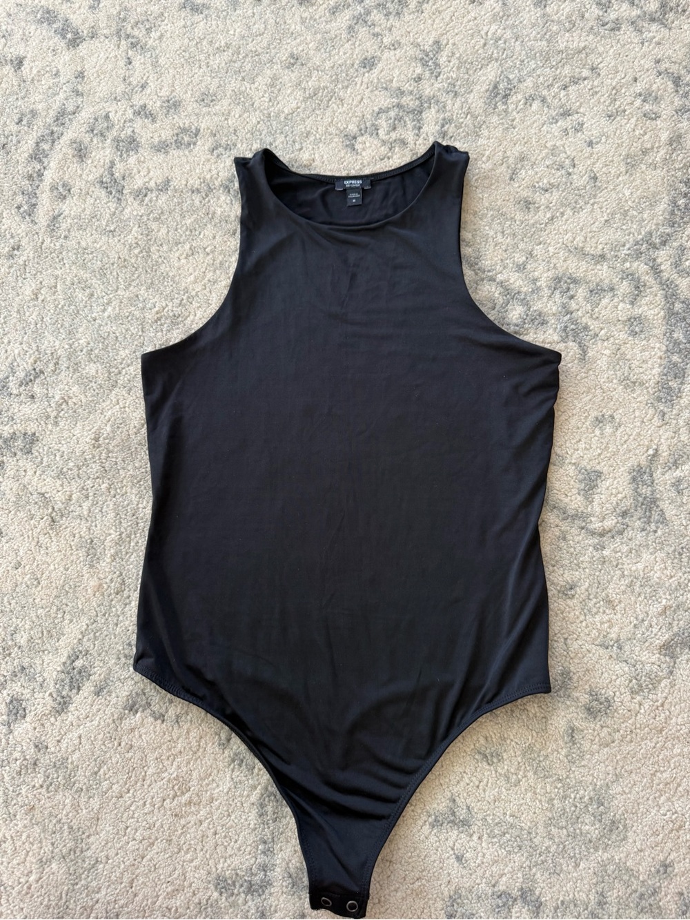 Express Body Contour Bodysuit Women’s Medium Black Sleeveless
